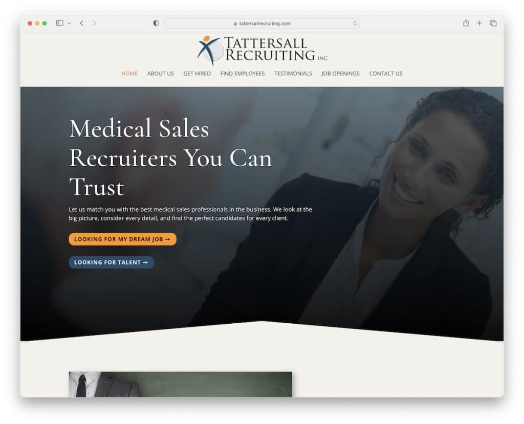 site-ul web de recrutare tattersall