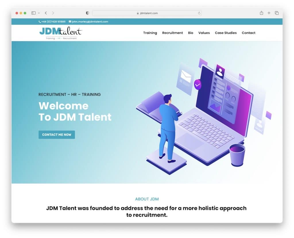 site de recrutement de talents jdm