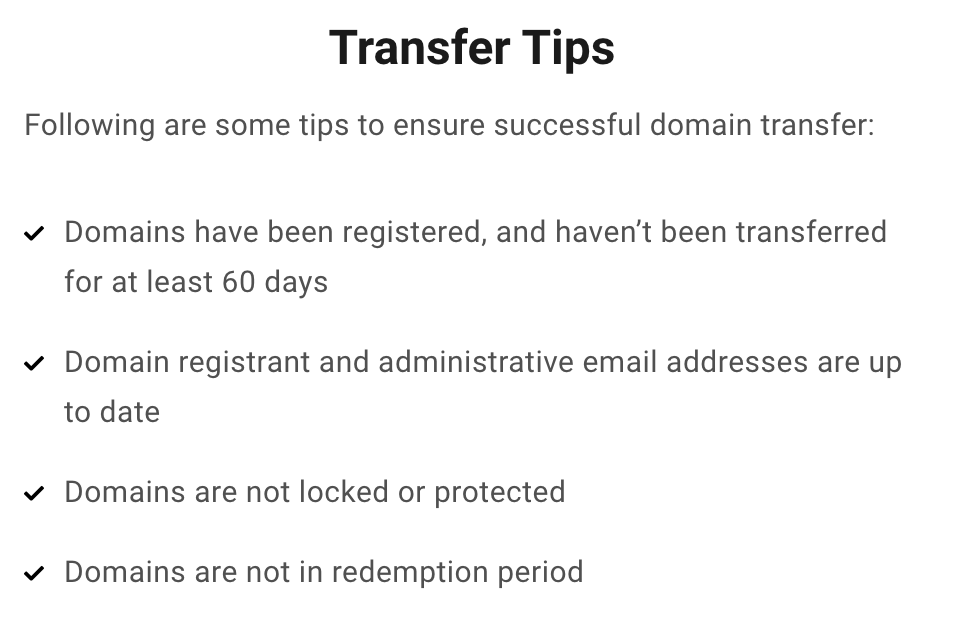 sfaturi de transfer