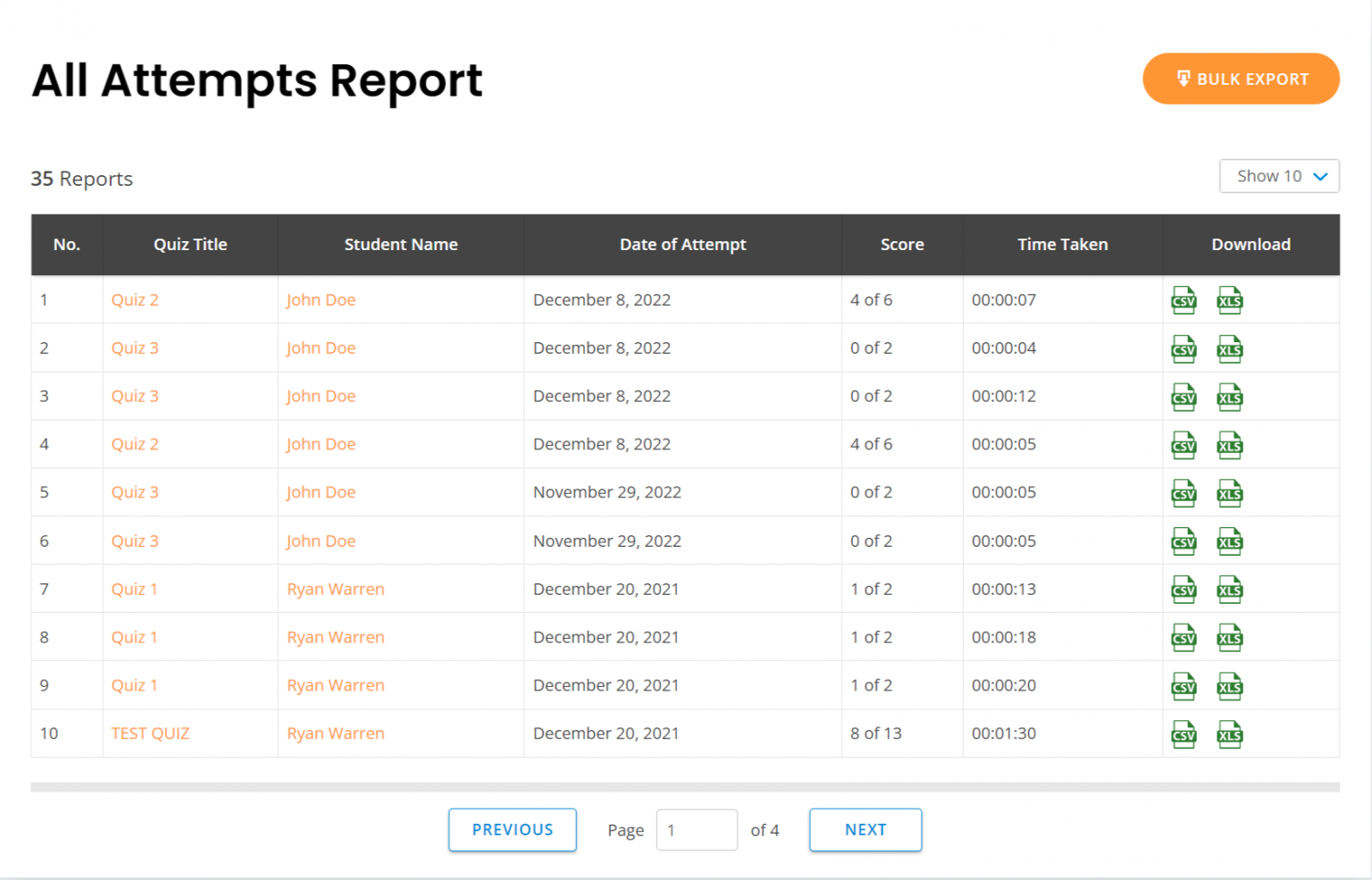 quiz-tentative-rapport-learndash