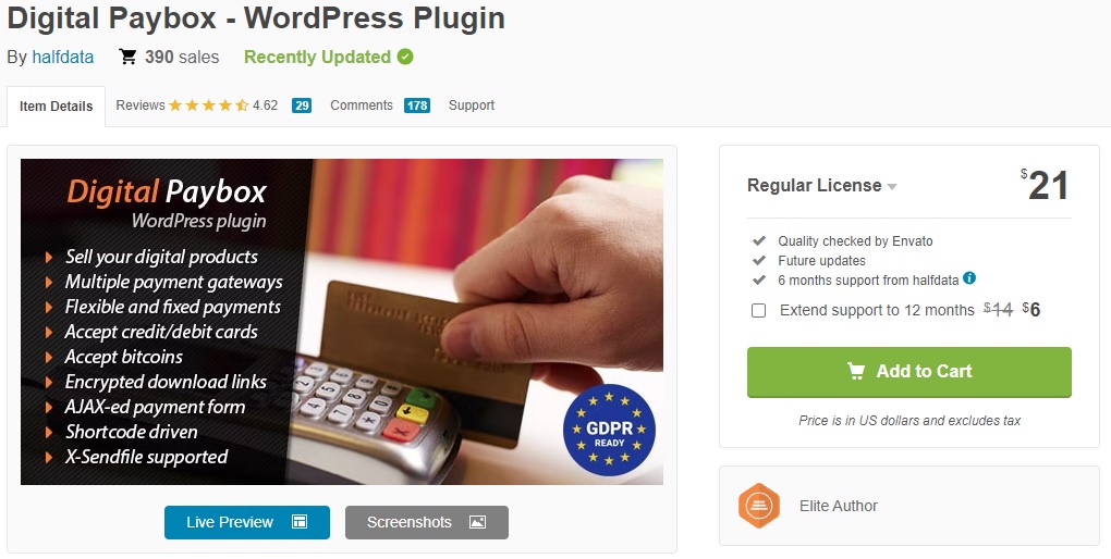 plugins de paybox numérique pour accepter le bitcoin dans wordpress