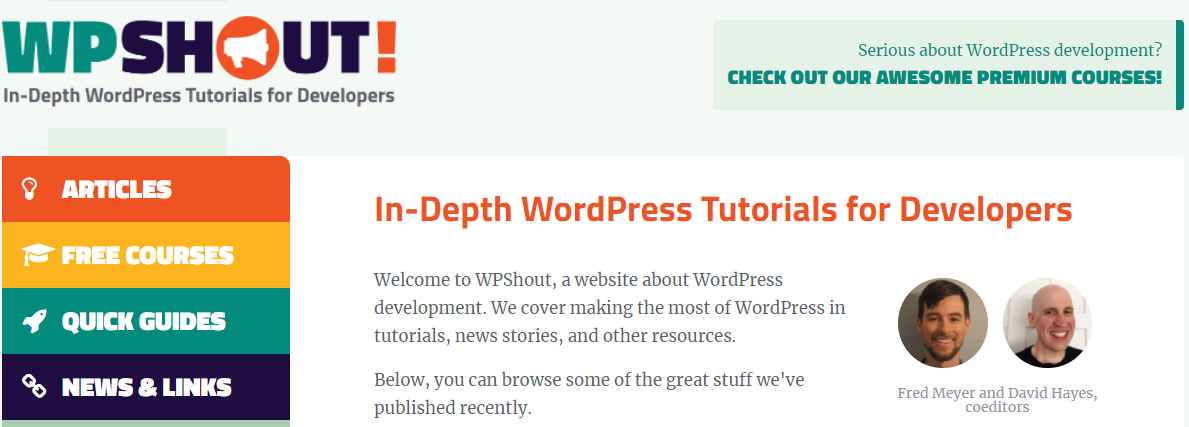 WP Shout - Servicios de desarrollo de sitios web de WordPress