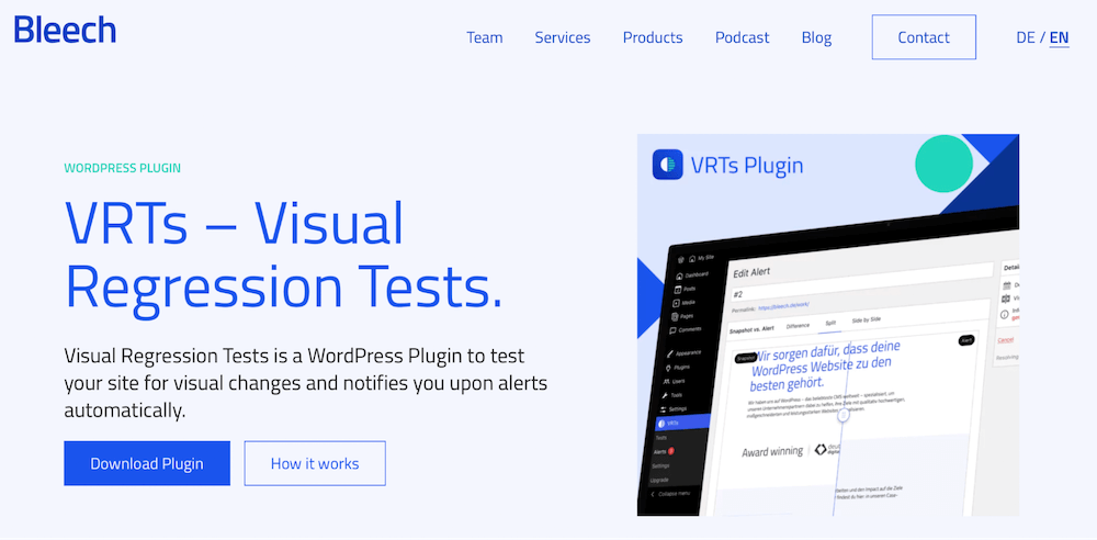 VRTs - Testes de Regressão Visual