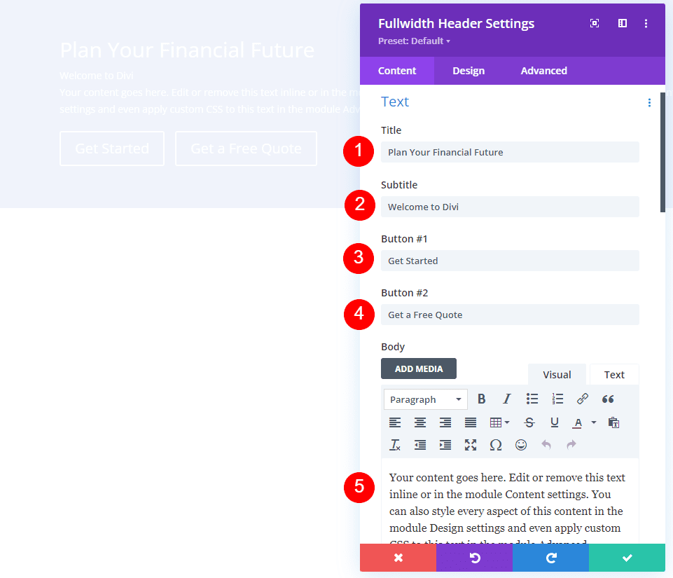 Survoler le contenu de l'image d'arrière-plan