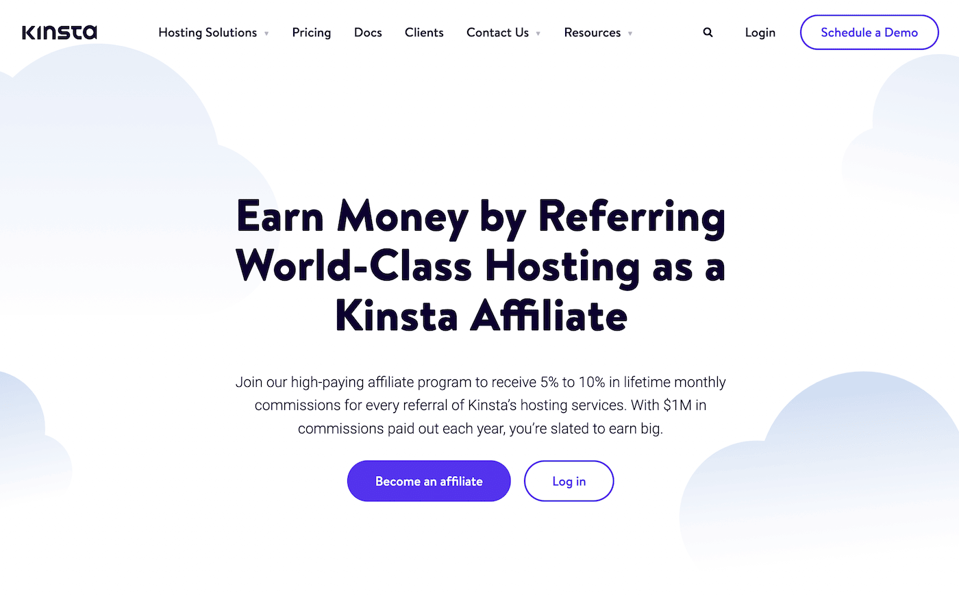 Il programma di affiliazione di Kinsta