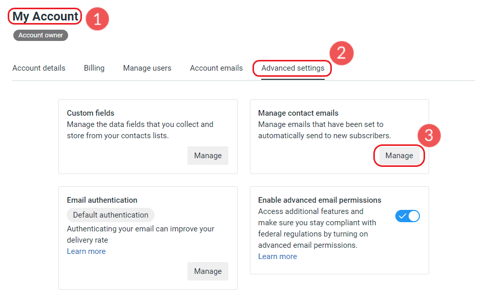 Kontak Konstan Cara Mengaktifkan Konfirmasi Optin