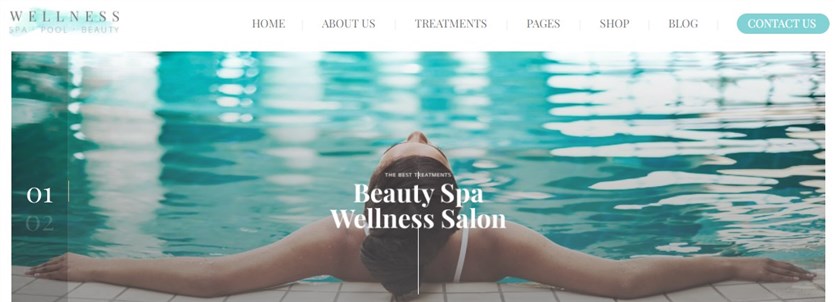 WordPress-Vorlagen für Beauty-Spa-Websites