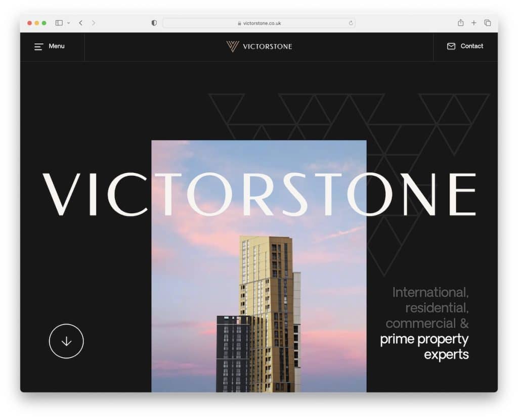 Victorstone Node js-Website