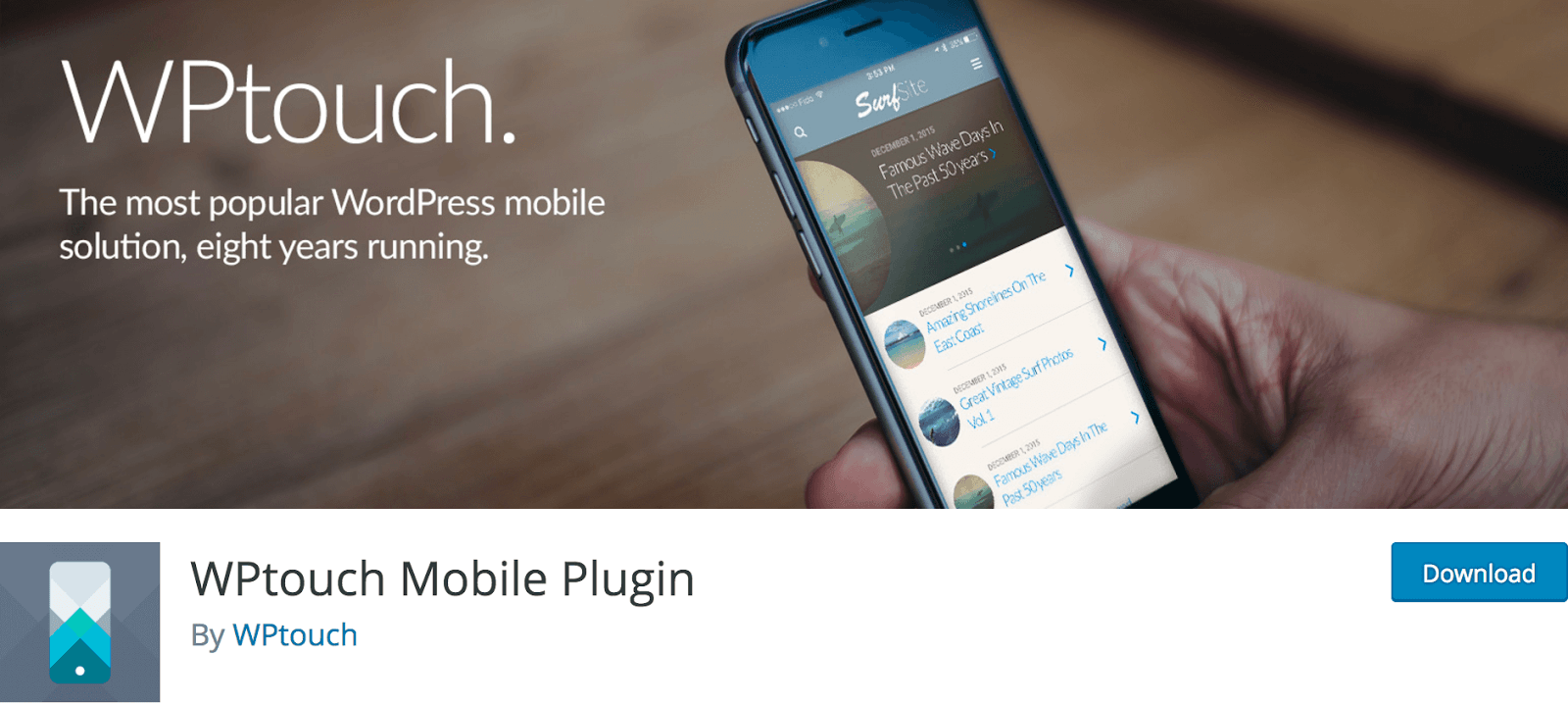 WPtouch WordPress Mobile-Plugin