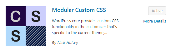 Modulares CSS-Plugin