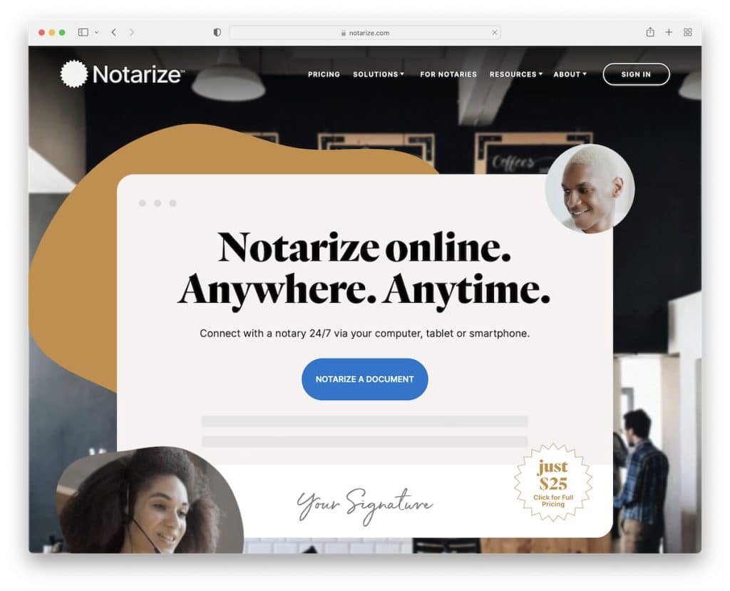 notarizar site notarial