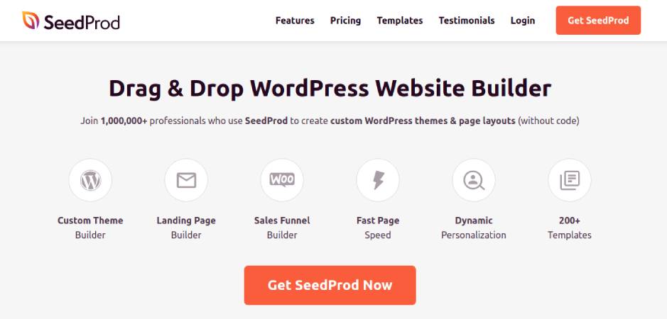 SeedProd - En İyi Sürükle ve Bırak WordPress Web Sitesi Oluşturucu