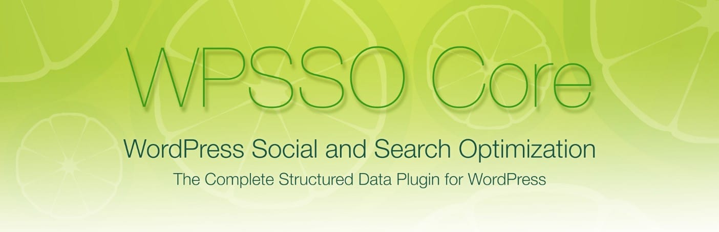 WPSSO Core Search und Social Schema-Plugin