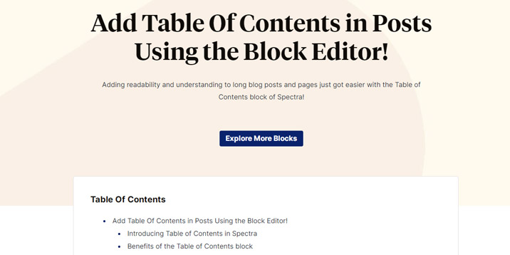 Table-Content-Block-Spectra