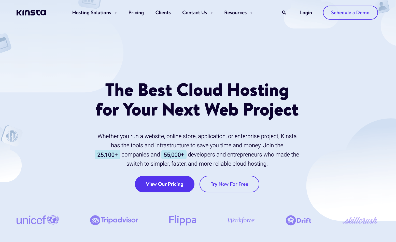 Kinsta: 最高のマネージド WordPress ホスティング