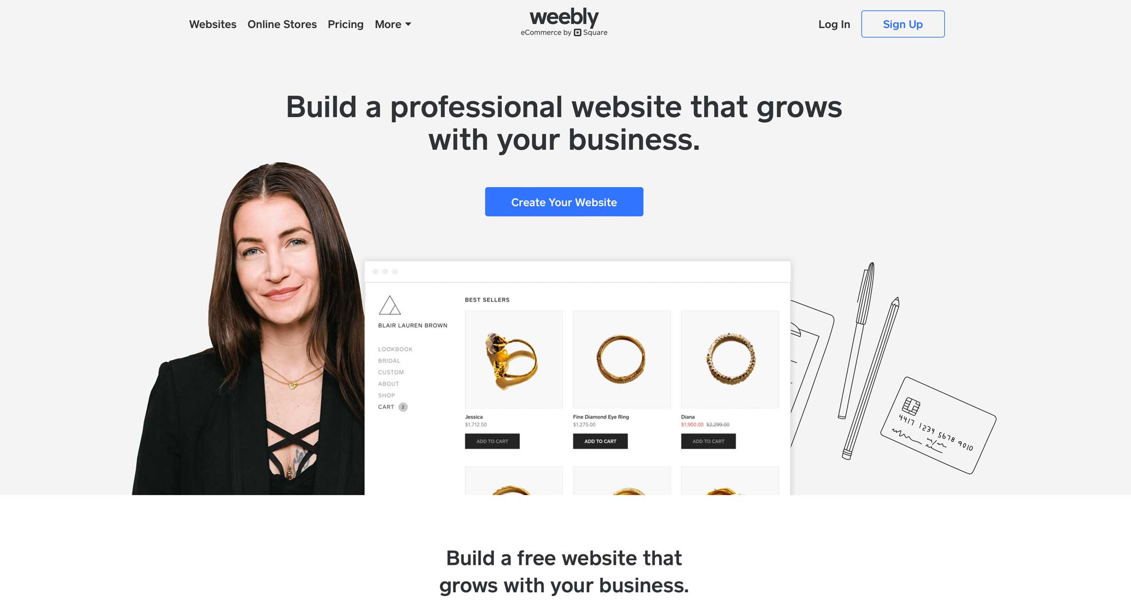 Weebly ブログ プラットフォーム