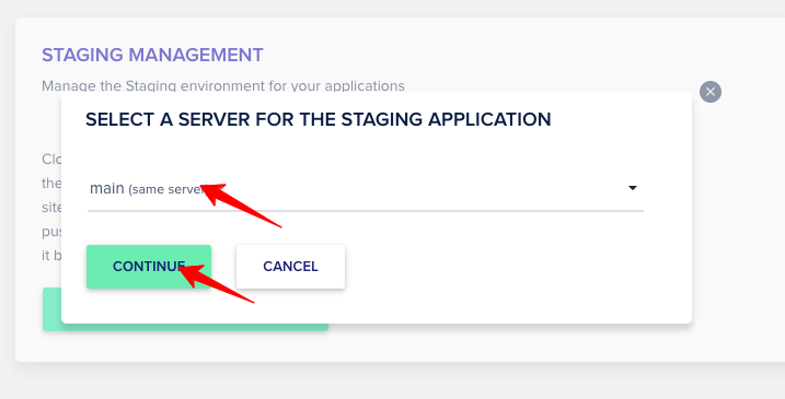 Staging-Server-Launch