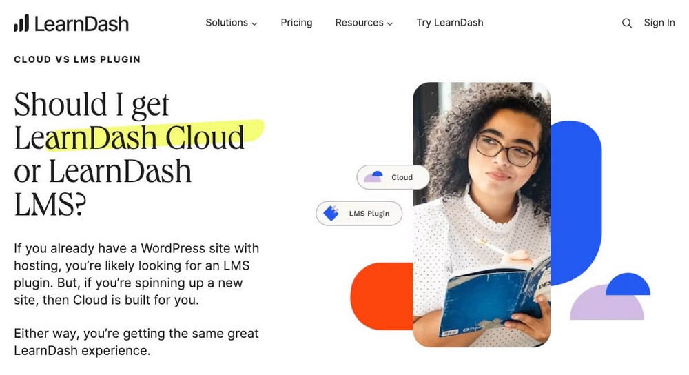 LearnDash-Plugin vs. Cloud