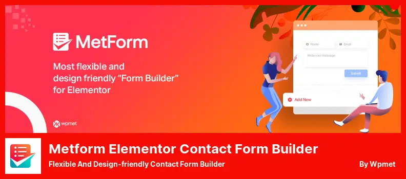 Metform Elementor Contact Form Builder Plugin – Flexibler und designfreundlicher Kontaktformular-Builder