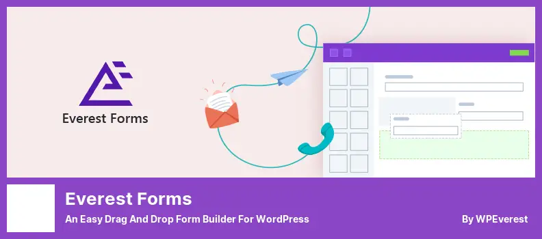 Everest Forms Plugin - Ein einfacher Drag-and-Drop-Formularersteller für WordPress