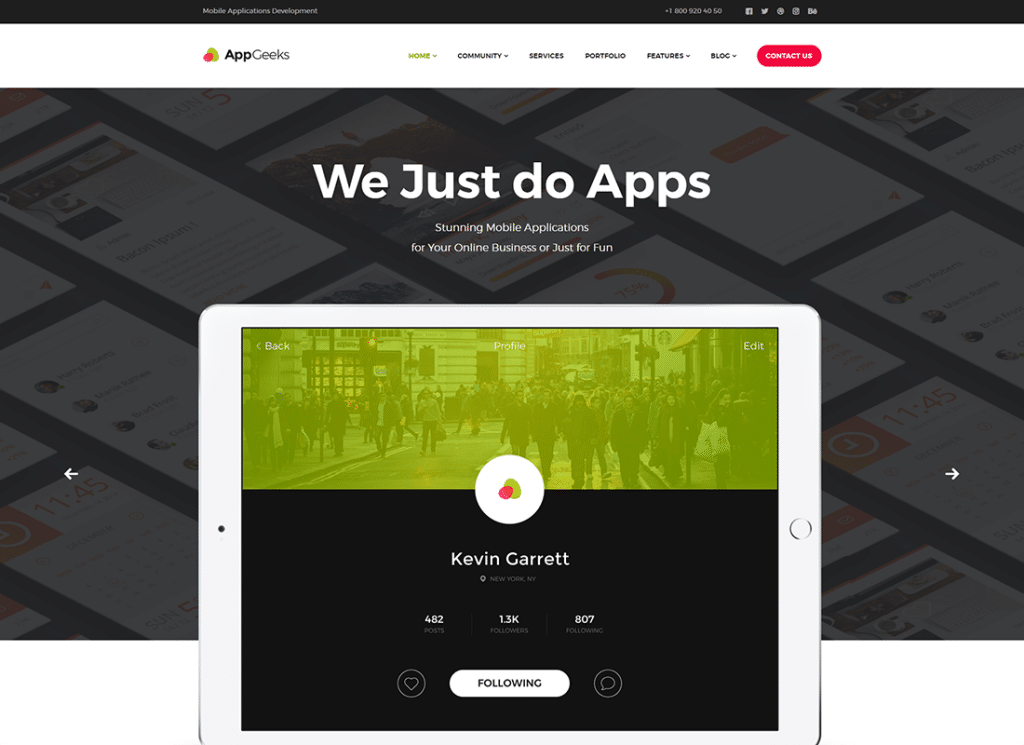AppGeeks | Bir Web Stüdyosu ve Yaratıcı Ajans WordPress Teması