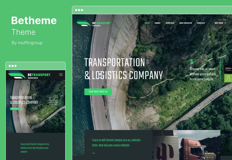 Betheme Theme - Tema multipropósito responsivo de WordPress y WooCommerce