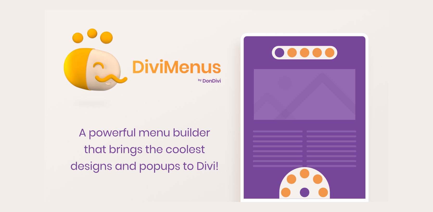 Konstruktor menu DiviMenus dla Divi