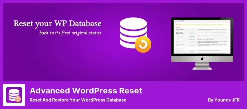 Advanced WordPress Reset Plugin - 重置和恢复您的 WordPress 数据库