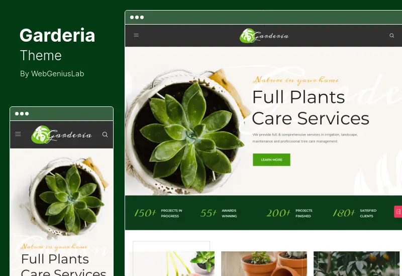Garderia 主题 - 园林绿化和园艺 WordPress 主题