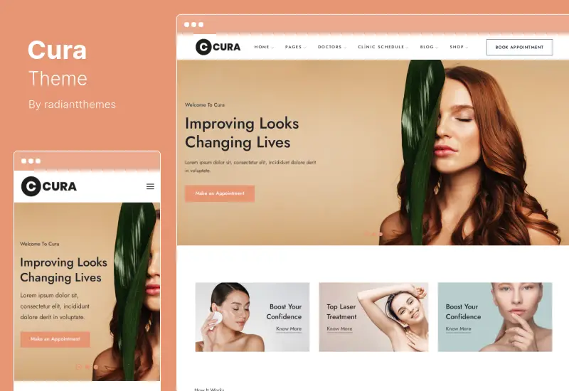 Cura 主题 - Medical Clinic WordPress 主题