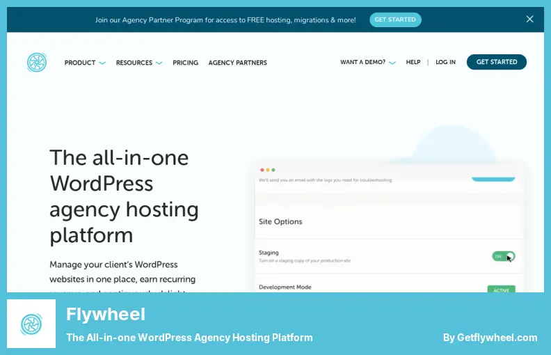 Flywheel - 多合一的 WordPress 代理托管平台