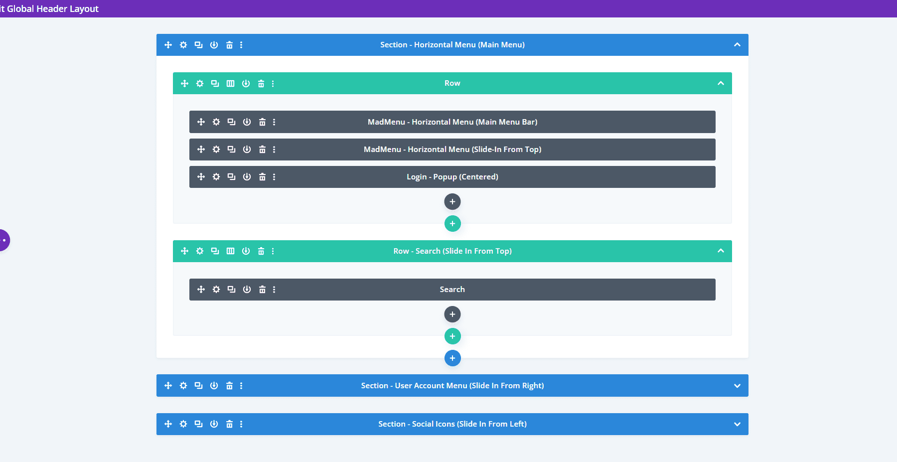 การสาธิต Divi MadMenu สิบสาม