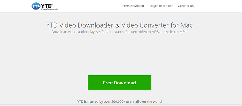 Video Downloader - YTD Video Downloader for Mac