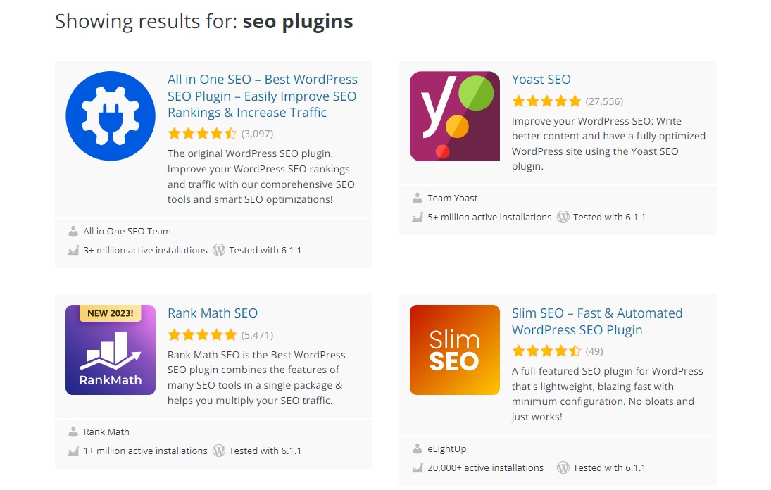 Plugin SEO WordPress