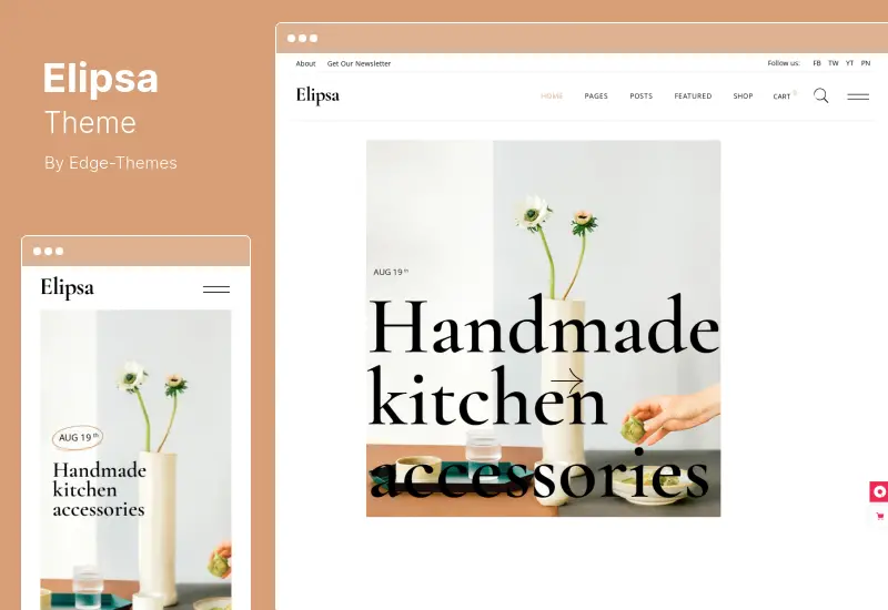 Tema Elipsa - Tema WordPress per riviste creative