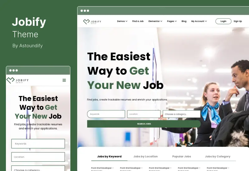 Tema Jobify - Tema WordPress della bacheca di lavoro