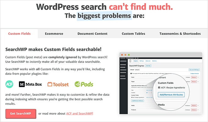 searchwp best jetpack alternative for site search