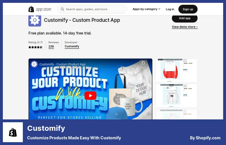 Customify - 使用 Customify 轻松定制产品