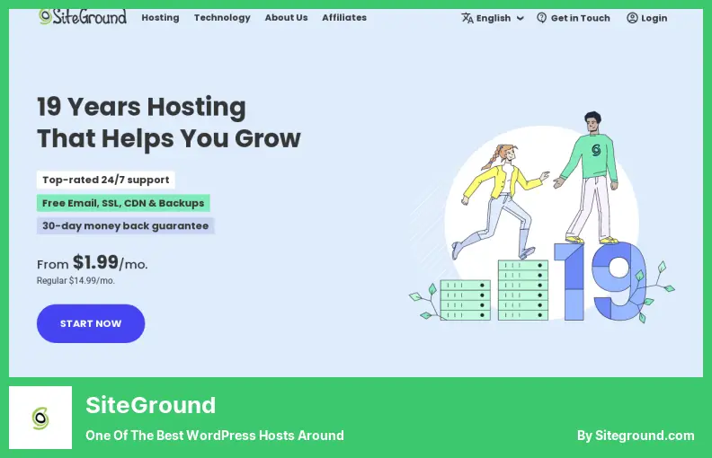 SiteGround: uno de los mejores hosts de WordPress que existen