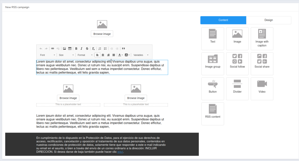 3_ Creați buletin informativ pe platforma de marketing prin e-mail mailrelay