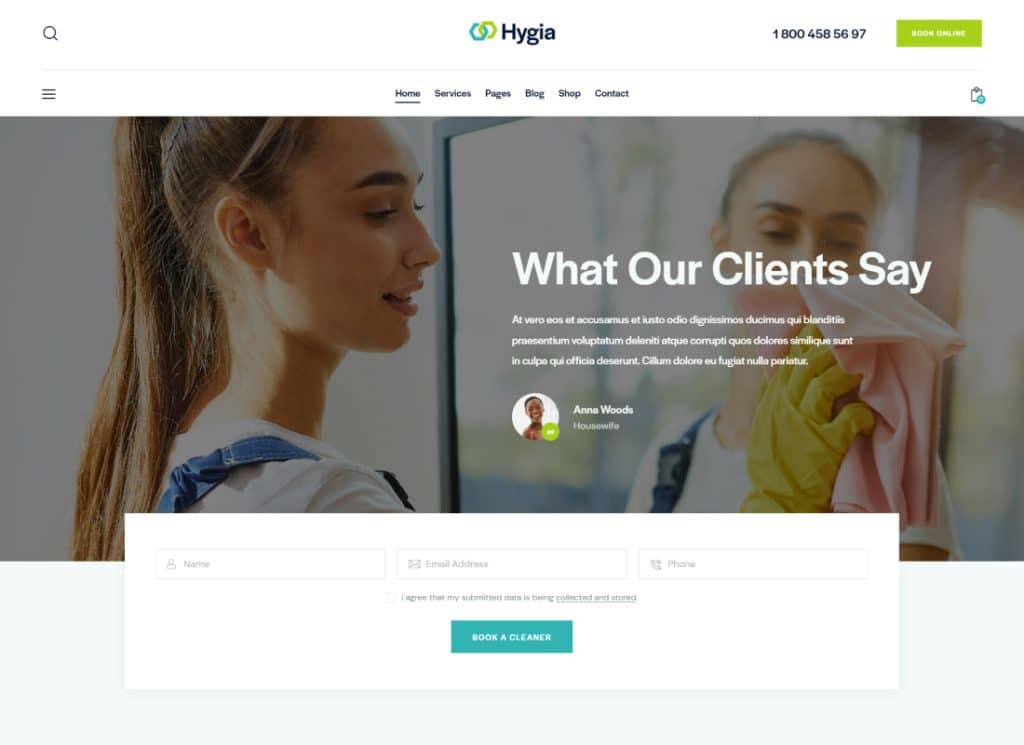 Hijyen | Temizlik Hizmetleri Çok Amaçlı WordPress Teması