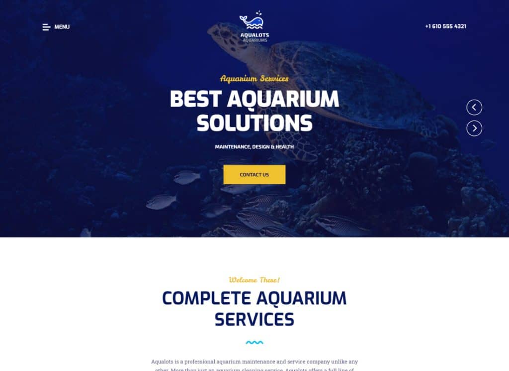 Aqualotlar | Akvaryum Kurulum ve Bakım Hizmetleri WordPress Teması