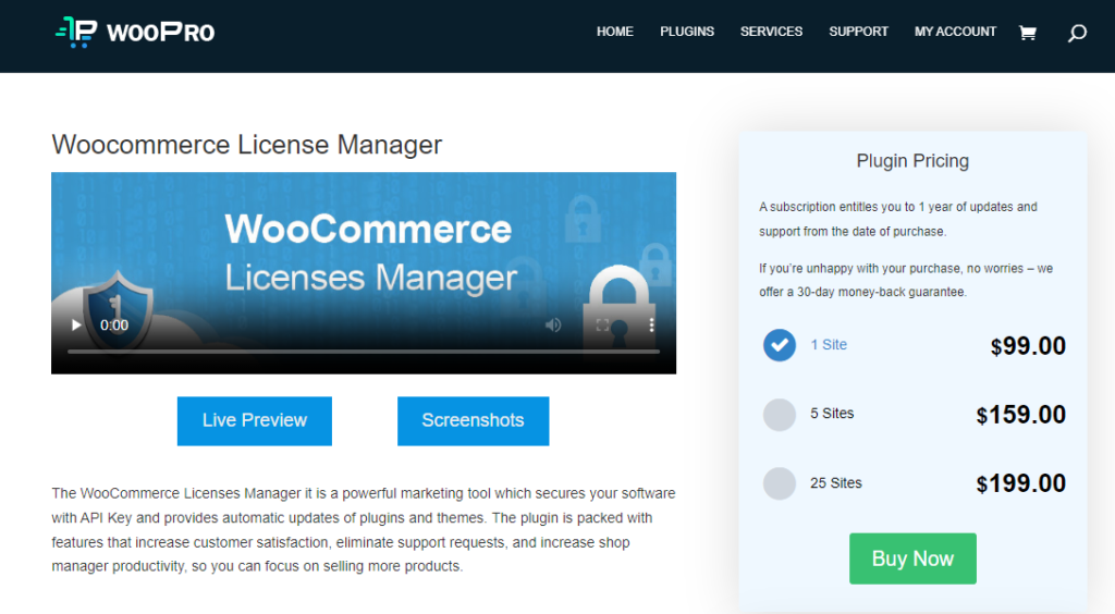 gestionnaire de licence woopro