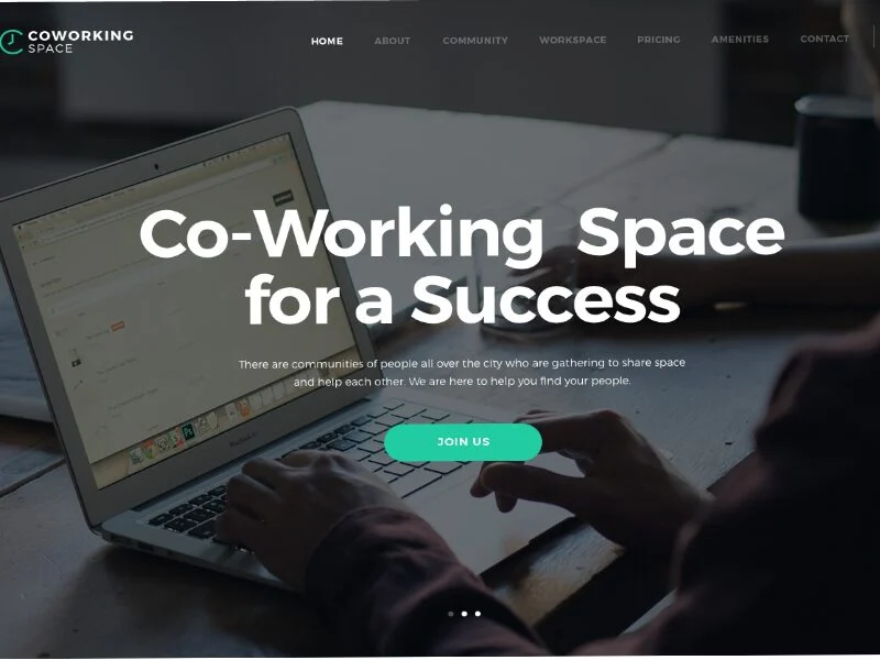 Co-Working WordPress Theme