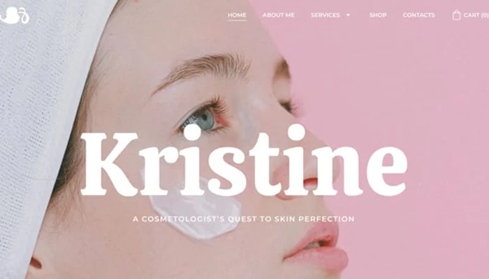 Best Modern Website Color Schemes - White And Pale Pink 