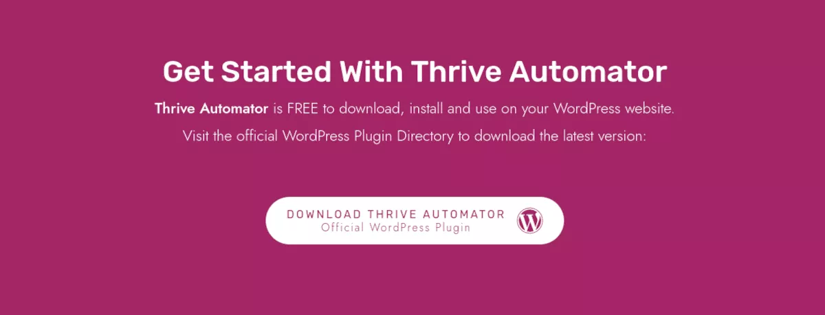 Precios del sitio web de Thrive Automator