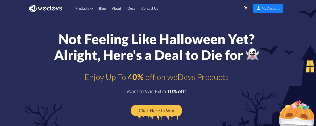 penawaran weDevs halloween