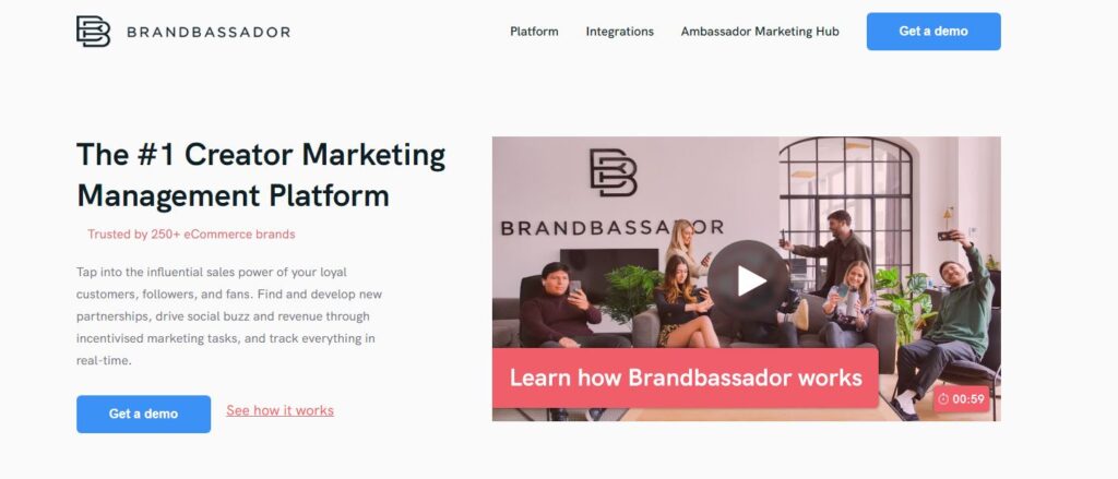 Influencer-Marketing-Plattformen BrandBassador