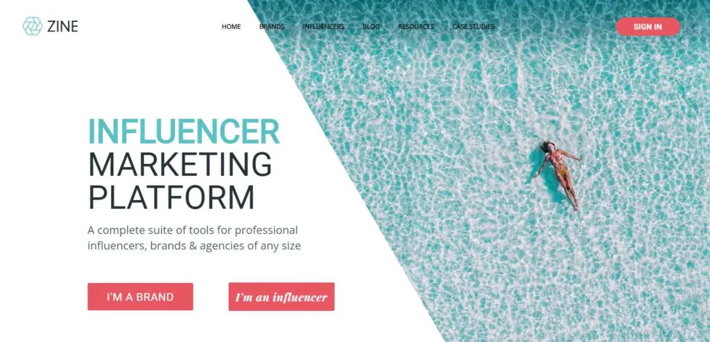 ฟรี Influencer Marketing Platforms ZINE