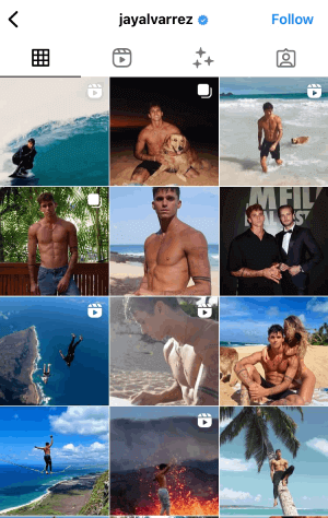 Influencer masculino de estilo de vida en Instagram: Jay Alvarrez